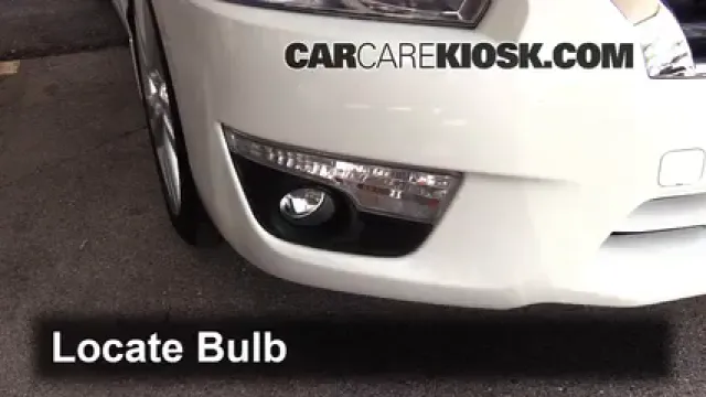2015 Nissan Altima SL 3.5L V6 Luces Luz de niebla (reemplazar foco)
